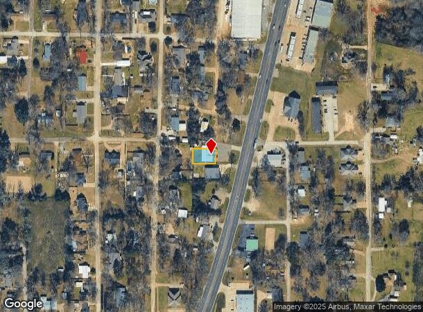  559 N Frankston Hwy, Frankston, TX Parcel Map