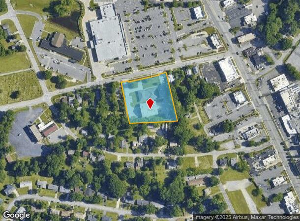  213 Fisher Ave, High Point, NC Parcel Map