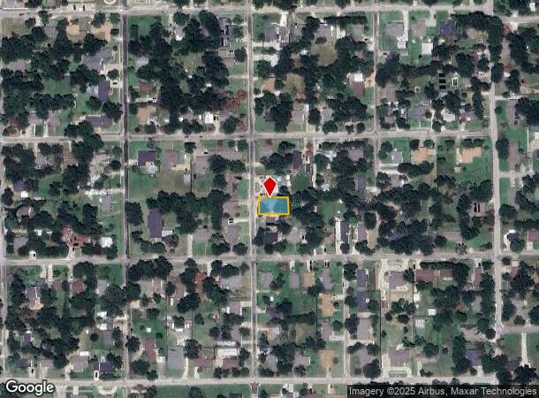  417 S Prairie St, Pilot Point, TX Parcel Map