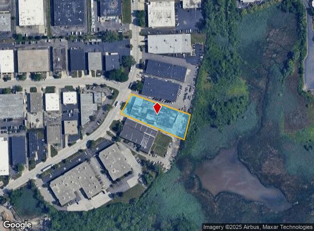 1405 W Jeffrey Dr, Addison, IL Parcel Map