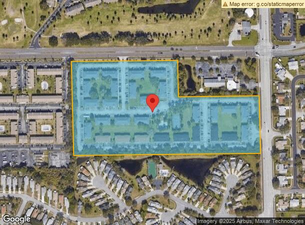  2104 Autumn Way, Melbourne, FL Parcel Map