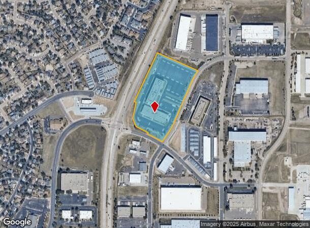 1050 N Newport Rd, Colorado Springs, CO Parcel Map