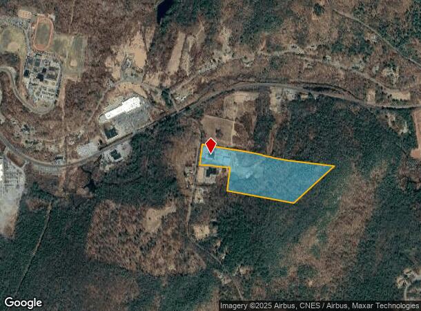16 W West Hill Rd, Barkhamsted, CT Parcel Map