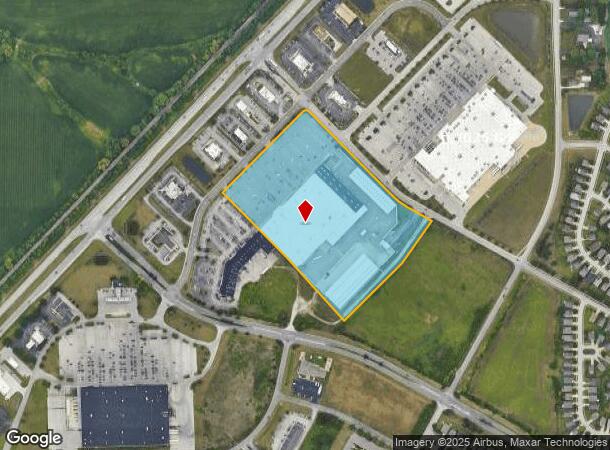 8301 Windfall Ln, Camby, IN Parcel Map