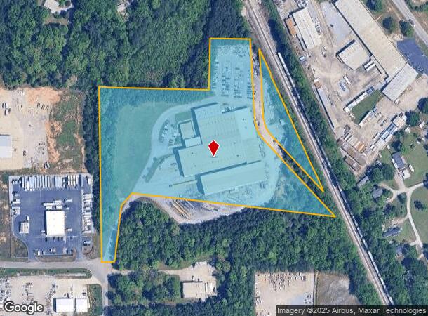 190 Airpark Industrial Rd, Alabaster, AL Parcel Map