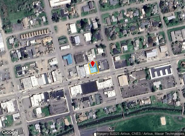 121 E Central Ave, Sutherlin, OR Parcel Map