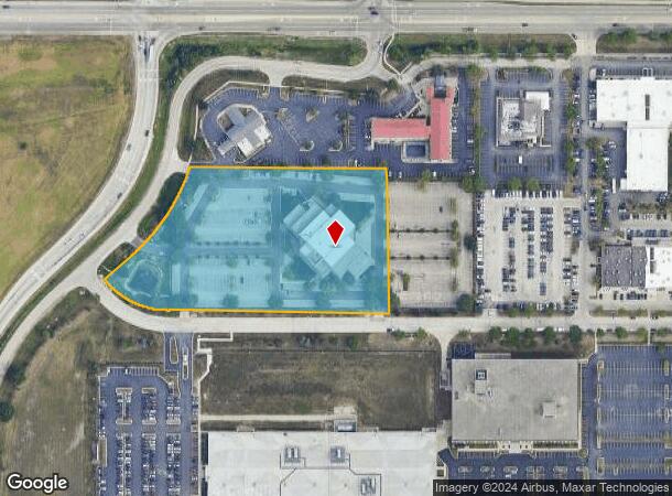  1500 W Shure Dr, Arlington Heights, IL Parcel Map