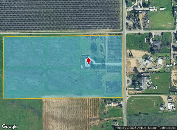 5845 N Garfield Ave, Fresno, CA Parcel Map