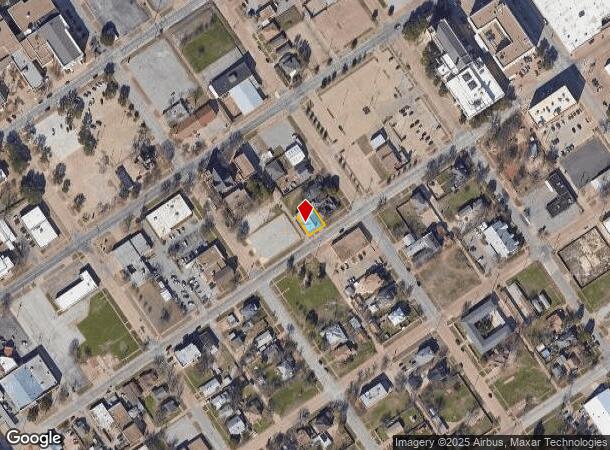  1104 11Th St, Wichita Falls, TX Parcel Map