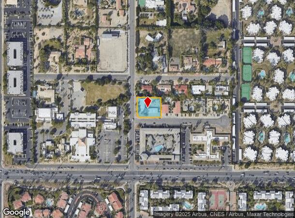 490 S Compadre Rd, Palm Springs, CA Parcel Map