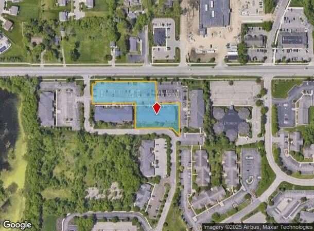  2525 Jolly Rd, Okemos, MI Parcel Map