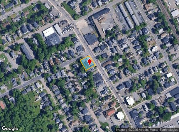  736 N Main St, Brockton, MA Parcel Map