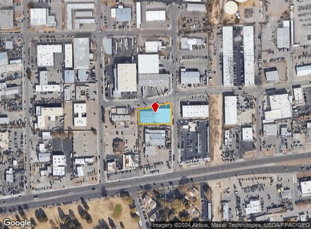  3637 Shell St, El Paso, TX Parcel Map