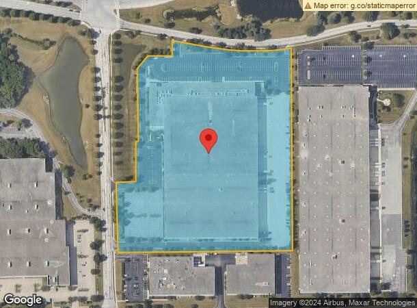  1422 Internationale Pkwy, Woodridge, IL Parcel Map