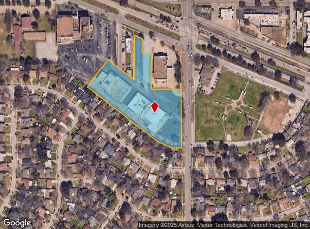  2420 W Irving Blvd, Irving, TX Parcel Map