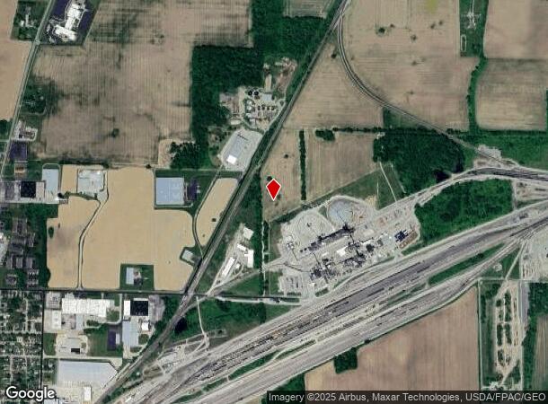  601 Goodrich Rd, Bellevue, OH Parcel Map