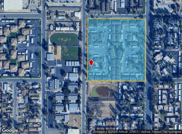  3901 Q St, Bakersfield, CA Parcel Map