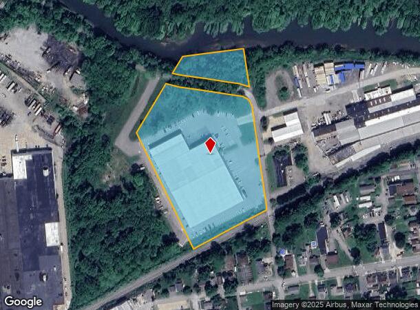  50 Halstead Blvd, Zelienople, PA Parcel Map