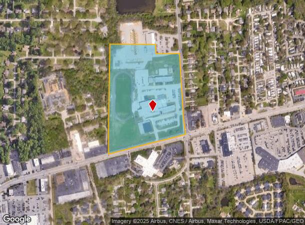 8979 Mentor Ave, Mentor, OH Parcel Map