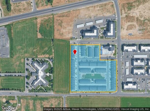  1363 E 100 S, Payson, UT Parcel Map