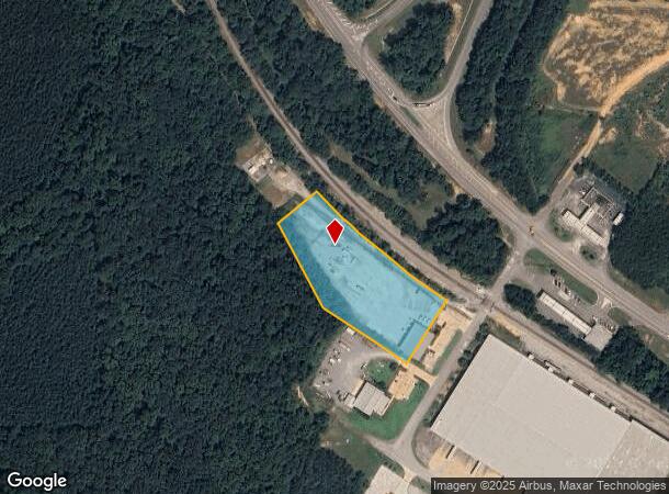  4000 Industrial Dr, Cottondale, AL Parcel Map