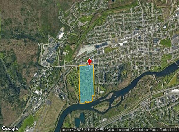  726 W Main St, Endicott, NY Parcel Map