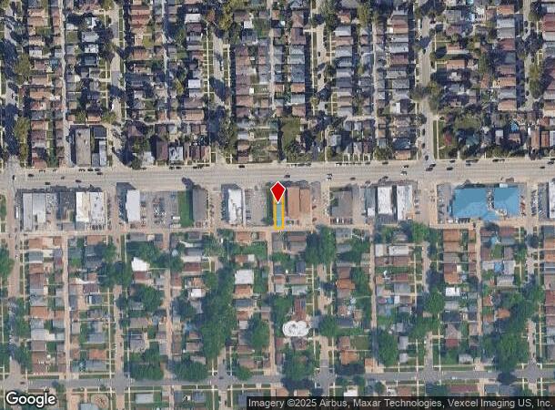  6629 Pershing Rd, Stickney, IL Parcel Map