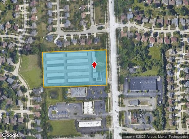  6729 N Canton Center Rd, Canton, MI Parcel Map