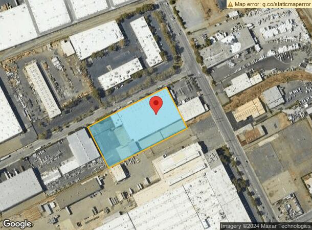  2300 Polvorosa Ave, San Leandro, CA Parcel Map