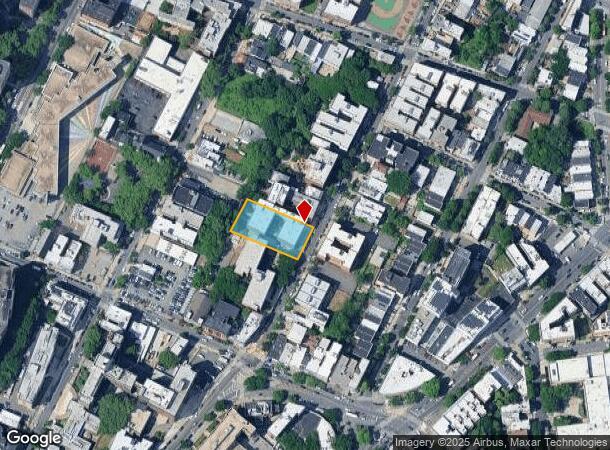  1341 Franklin Ave, Bronx, NY Parcel Map
