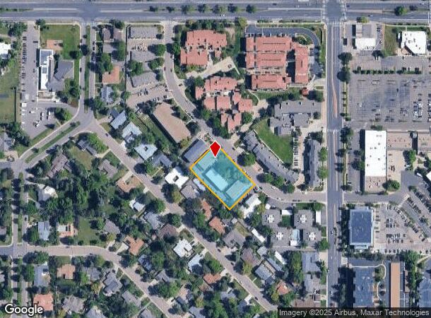 4500 Laguna Pl, Boulder, CO Parcel Map