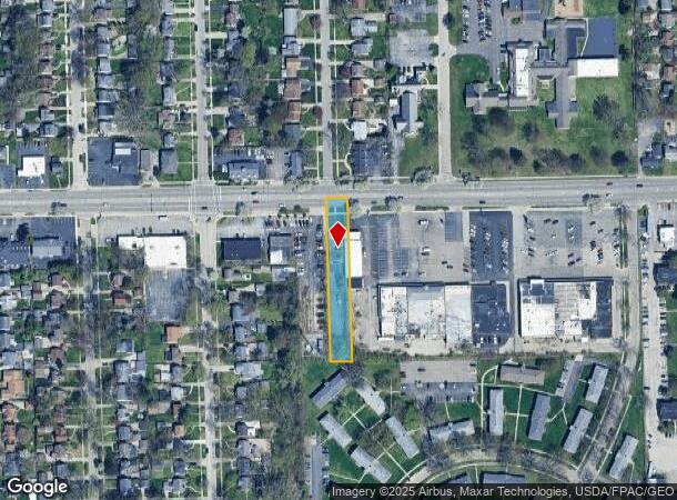 2785 W Central Ave, Toledo, OH Parcel Map