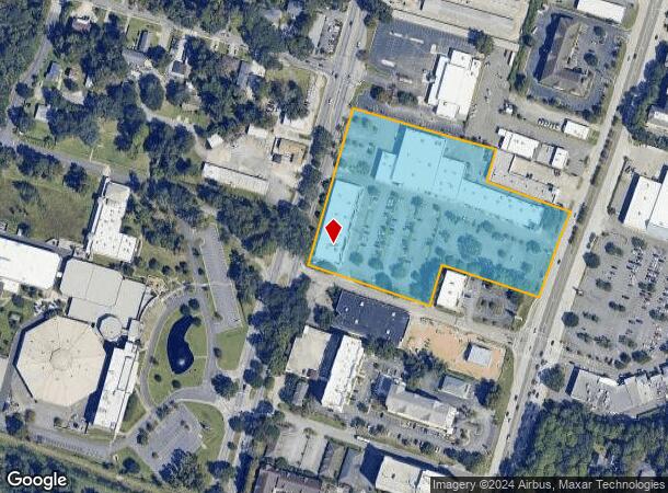  5525 Abercorn St, Savannah, GA Parcel Map