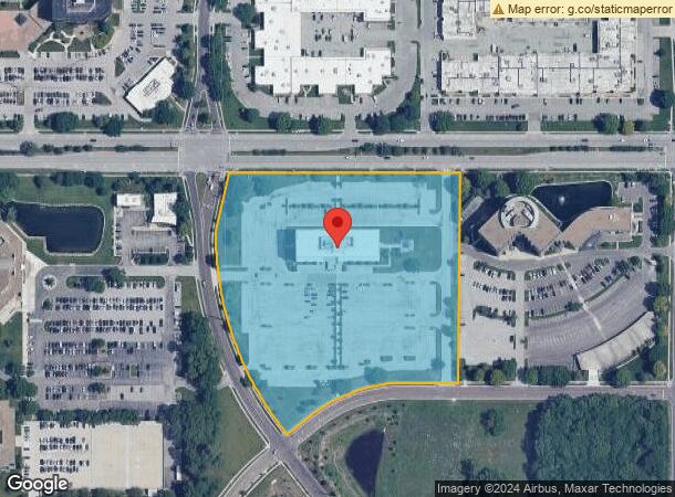  6601 College Blvd, Leawood, KS Parcel Map