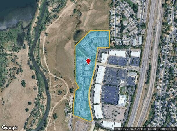 7317 S Platte River Pky, Littleton, CO Parcel Map