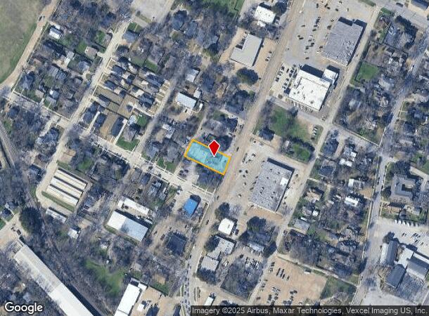  507 Ferris Ave, Waxahachie, TX Parcel Map