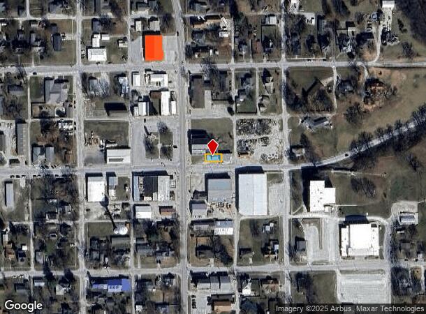  409 Chestnut St, Greenfield, IL Parcel Map