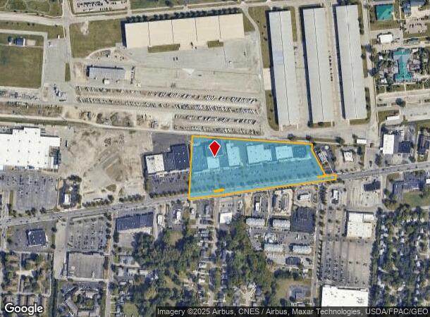 3834 E Broad St, Columbus, OH Parcel Map
