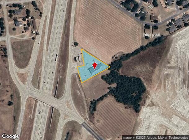  417 S Frontage Rd, Lorena, TX Parcel Map