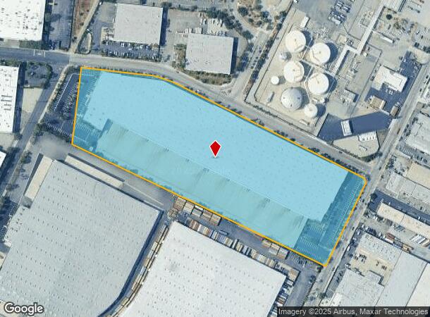 2101 W Flotilla St, Montebello, CA Parcel Map