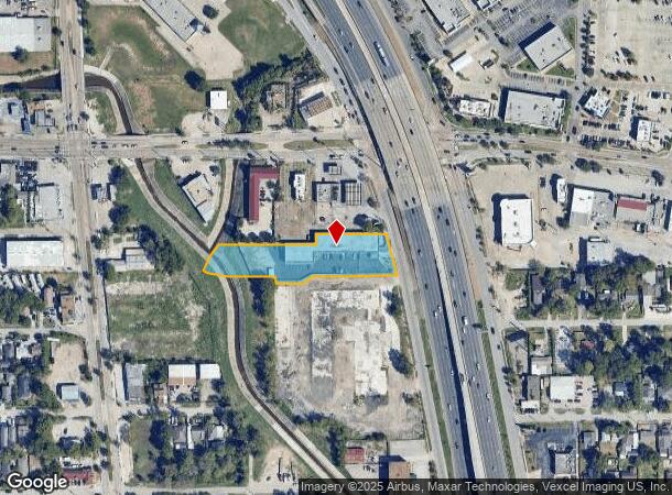  4221 North Fwy, Houston, TX Parcel Map