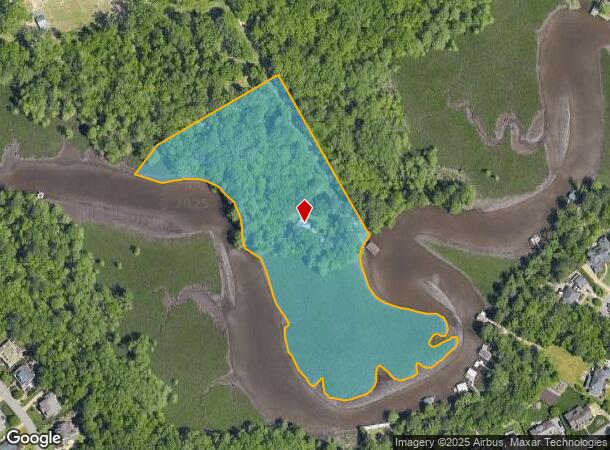  262 Sandy Bay Rd, Williamsburg, VA Parcel Map