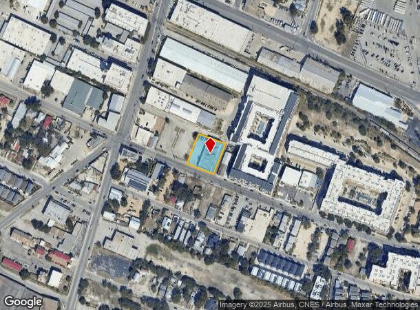  135 E Cevallos, San Antonio, TX Parcel Map