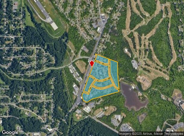 301 Walkertown Ave, Winston Salem, NC Parcel Map
