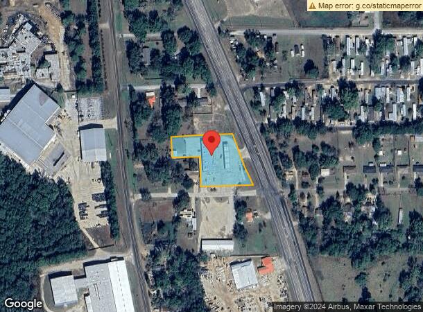  3201 N Jackson St, Jacksonville, TX Parcel Map