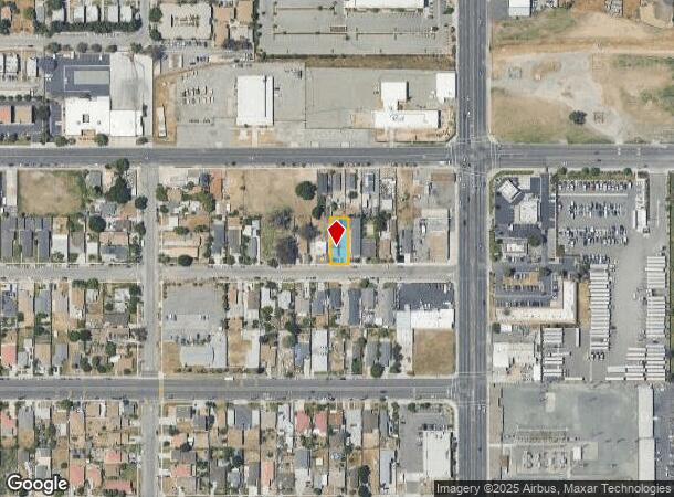 258 Bryant St, San Bernardino, CA Parcel Map