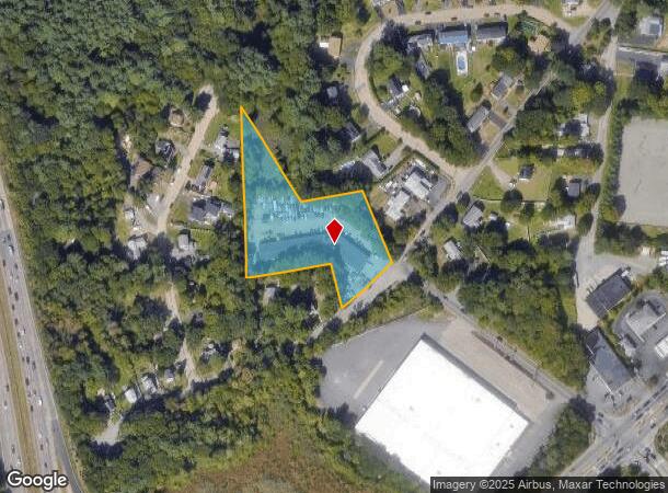 428 Willow St, Stoughton, MA Parcel Map