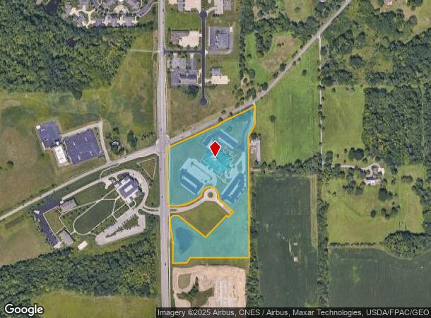 1025 S Trimble Rd, Mansfield, OH Parcel Map
