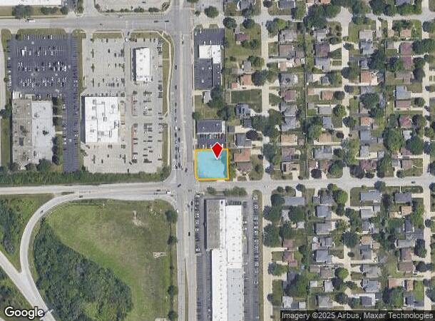 619 N York St, Elmhurst, IL Parcel Map