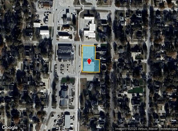 1028 N Maple St, Wahoo, NE Parcel Map